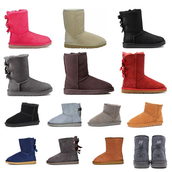 whosale 2020 classic bow boots for men women snow boot triple black pinks grey chestnut fashion platform sneakers size 36-41
whosale 2020 classic bow boots for men women snow boot triple black pinks grey chestnut fashion platform sneakers size 36-41