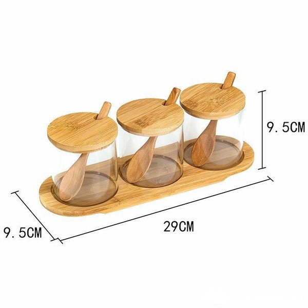 3pcs/set practical kitchen herb&spice tools glass condiment bottle outdoor barbecue pepper salt glass jars with lid spoon
3pcs/set practical kitchen herb&spice tools glass condiment bottle outdoor barbecue pepper salt glass jars with lid spoon
