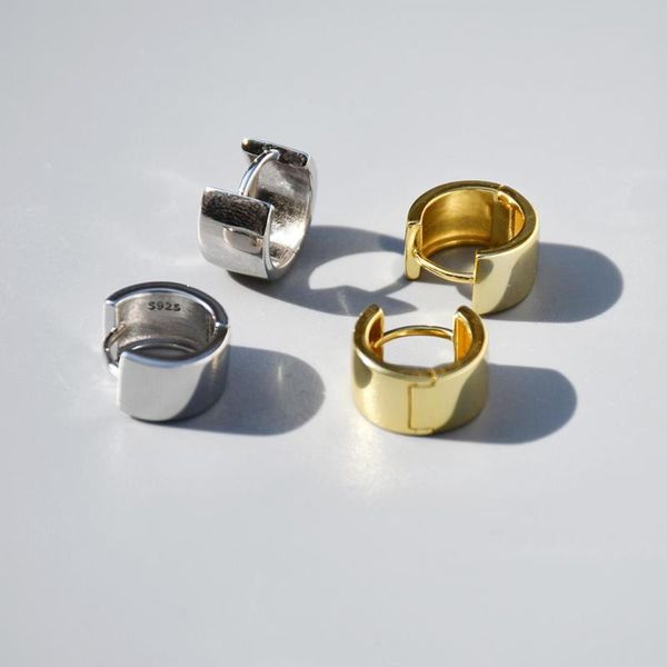 hoop & huggie 925 sterling silver earring fashion retro geometric oval ring circle wide face ear bone simple women jewelry, Golden;silver
hoop & huggie 925 sterling silver earring fashion retro geometric oval ring circle wide face ear bone simple women jewelry, Golden;silver