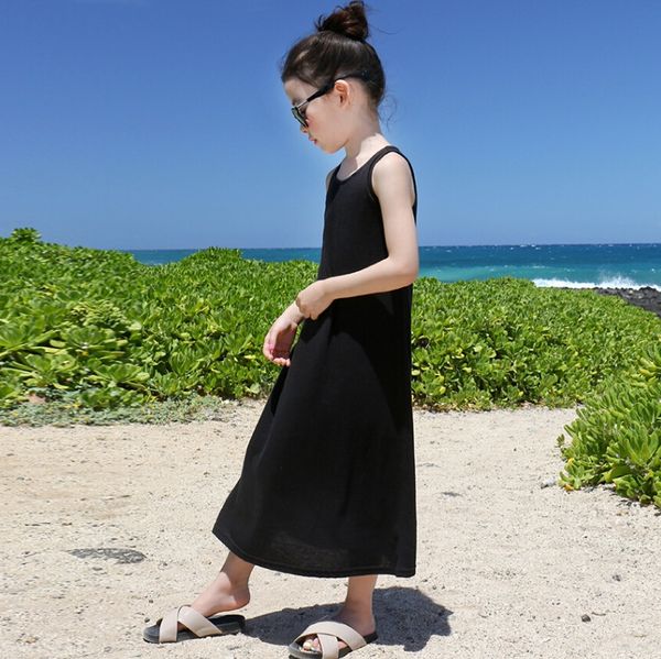 plain aline plain korean style girl's skirt long skirt long dress artistic style girl's dress summer 60220 ruebu, Black;gray
plain aline plain korean style girl's skirt long skirt long dress artistic style girl's dress summer 60220 ruebu, Black;gray
