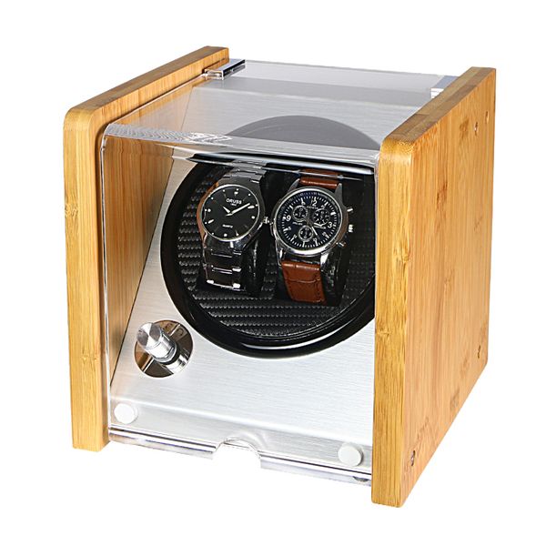 automatic luxury watch winder box display accessories mechnical wooden for male wood storage metal knob switch rectangle, Black;blue
automatic luxury watch winder box display accessories mechnical wooden for male wood storage metal knob switch rectangle, Black;blue