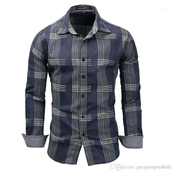 plaid printed long sleeve laple neck shirts mens commute jean shirt plus size mens designer shirts casual, White;black
plaid printed long sleeve laple neck shirts mens commute jean shirt plus size mens designer shirts casual, White;black