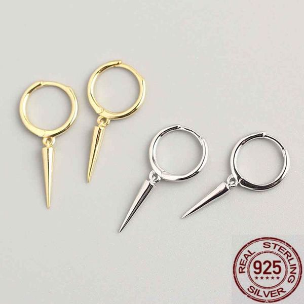 rivet cone small huggie hoop earring for women 925 silver hinged hoop earring with charm korean minimalist fashion, Golden;silver
rivet cone small huggie hoop earring for women 925 silver hinged hoop earring with charm korean minimalist fashion, Golden;silver