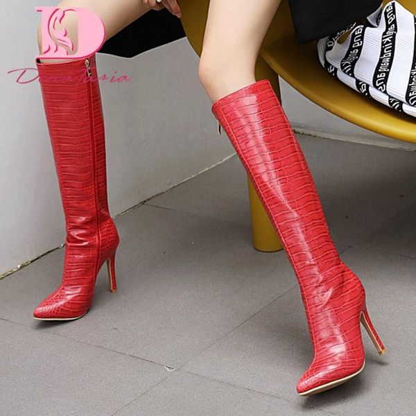 doratasia плюс размер 33-48 new ladies колена высоких сапоги toe thin остроконечного высокие каблуки zip boots женщина 2020 sexy party обуви, Black
doratasia плюс размер 33-48 new ladies колена высоких сапоги toe thin остроконечного высокие каблуки zip boots женщина 2020 sexy party обуви, Black