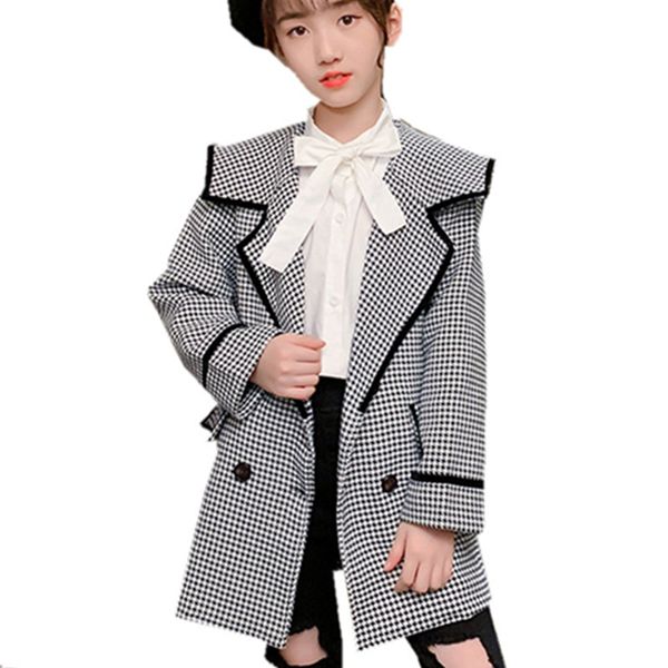 girls trench coat fashion plaid wool coat for girls double-breasted kids outerwear autumn winter clothes for 6 8 10 12 14y, Blue;gray
girls trench coat fashion plaid wool coat for girls double-breasted kids outerwear autumn winter clothes for 6 8 10 12 14y, Blue;gray
