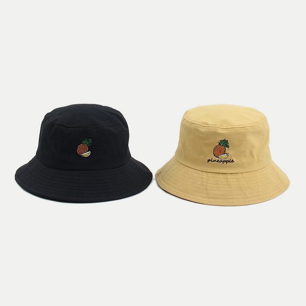 new fruit pineapple embroidery fisherman hat women female street sunscreen hat summer student outdoor sun bucket hat, Blue;gray
new fruit pineapple embroidery fisherman hat women female street sunscreen hat summer student outdoor sun bucket hat, Blue;gray