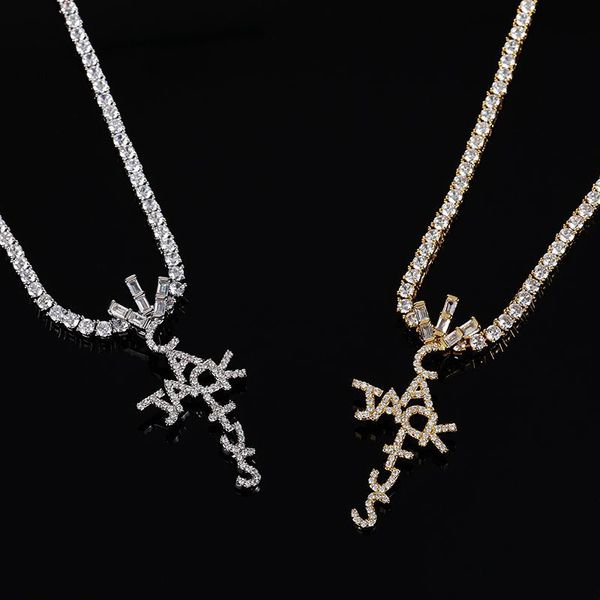travis scot product brand cactus jack cross shape pendant necklace crystal cubic zirconia pendant hip hop jewelry gift, Silver
travis scot product brand cactus jack cross shape pendant necklace crystal cubic zirconia pendant hip hop jewelry gift, Silver