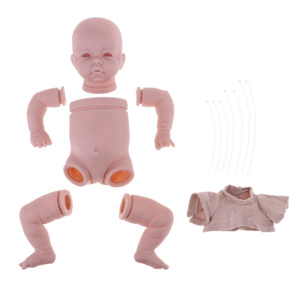 silicone 19inch reborn girl doll supplies unpainted baby mold head limb body doll diy handmade
silicone 19inch reborn girl doll supplies unpainted baby mold head limb body doll diy handmade