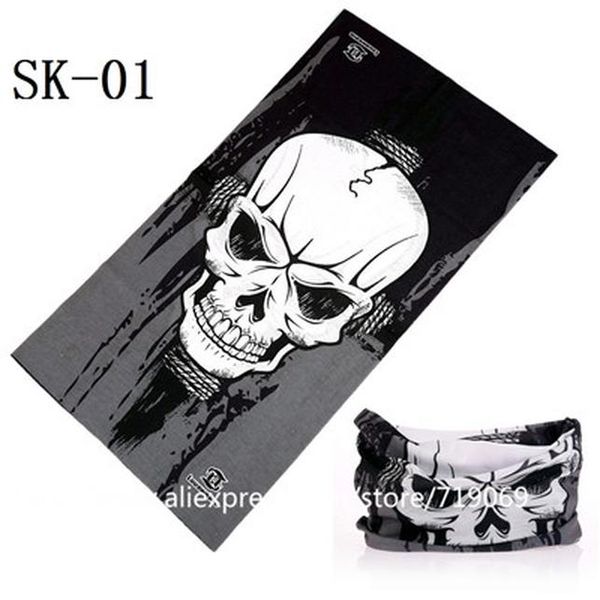 fashion skull magic tube seamless biker sports bandanas headband variety turban hood veil head scarf multi function face mask bbysmf, Black
fashion skull magic tube seamless biker sports bandanas headband variety turban hood veil head scarf multi function face mask bbysmf, Black