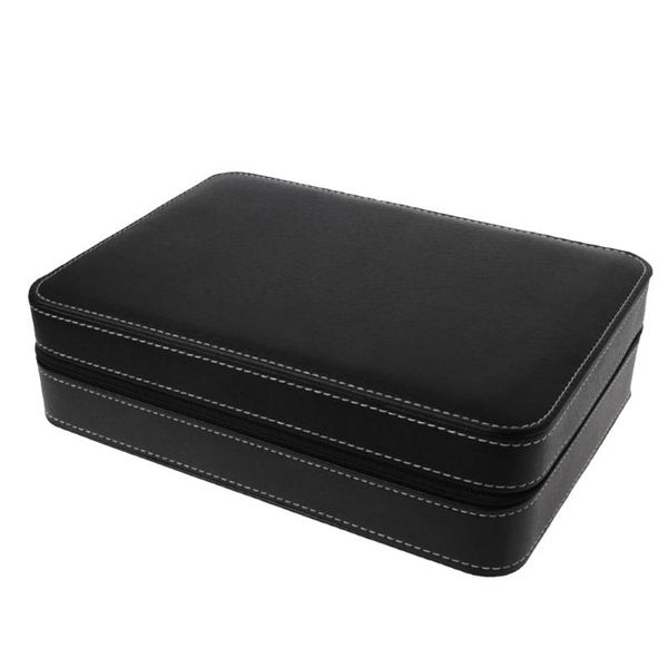 10 grids gift bracelet watch storage box holder packaging professional display organizer portable jewelry case pu leather zipper, Black;blue
10 grids gift bracelet watch storage box holder packaging professional display organizer portable jewelry case pu leather zipper, Black;blue