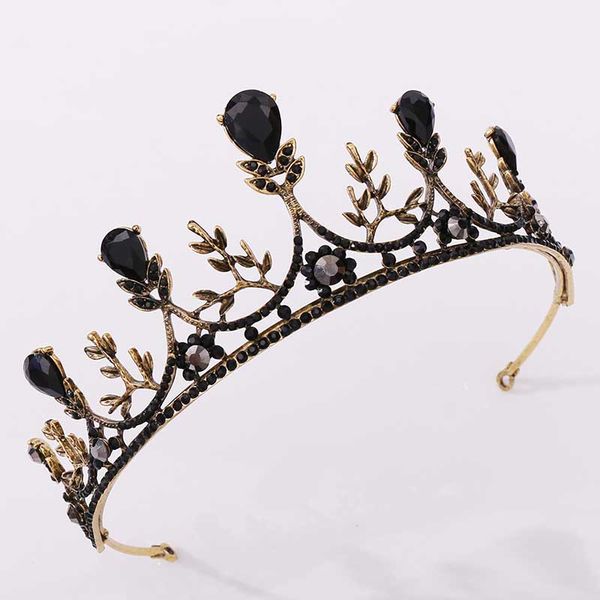 vintage headdress black baroque crown rhinestone alloy tiaras women headpeice bride wedding hair jewelry accessories xh, Golden;silver
vintage headdress black baroque crown rhinestone alloy tiaras women headpeice bride wedding hair jewelry accessories xh, Golden;silver