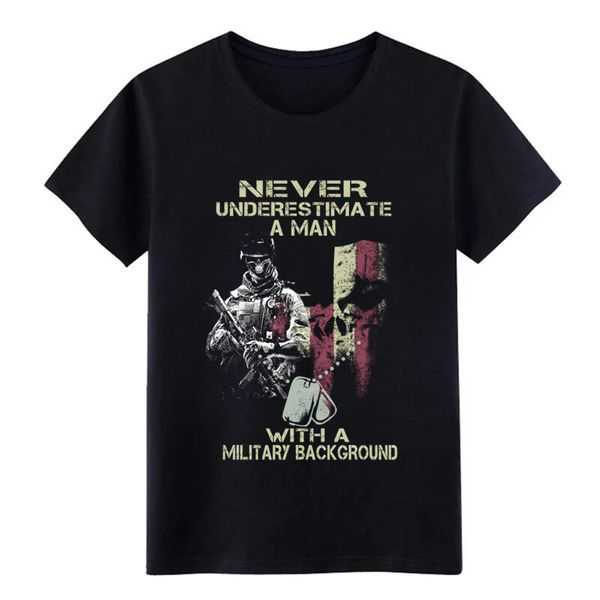 men's military - a man with a military background tee t shirt create short sleeve size s-3xl vintage fitness fashion shirt
men's military - a man with a military background tee t shirt create short sleeve size s-3xl vintage fitness fashion shirt