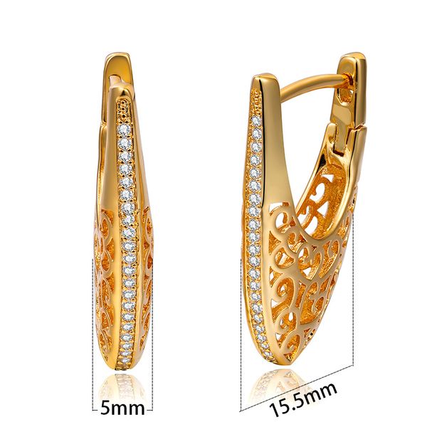 angel girl handbag shape carved miniature zircon three-color hoop earrings fashionable women's holiday gift earrings e1706349, Golden
angel girl handbag shape carved miniature zircon three-color hoop earrings fashionable women's holiday gift earrings e1706349, Golden
