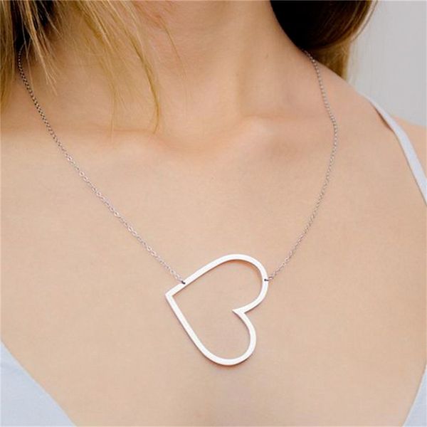 women fashion peach heart necklace rose pendant clavicle chain bohemian romantic party wedding necklace jewelry fcn2020001, Silver
women fashion peach heart necklace rose pendant clavicle chain bohemian romantic party wedding necklace jewelry fcn2020001, Silver