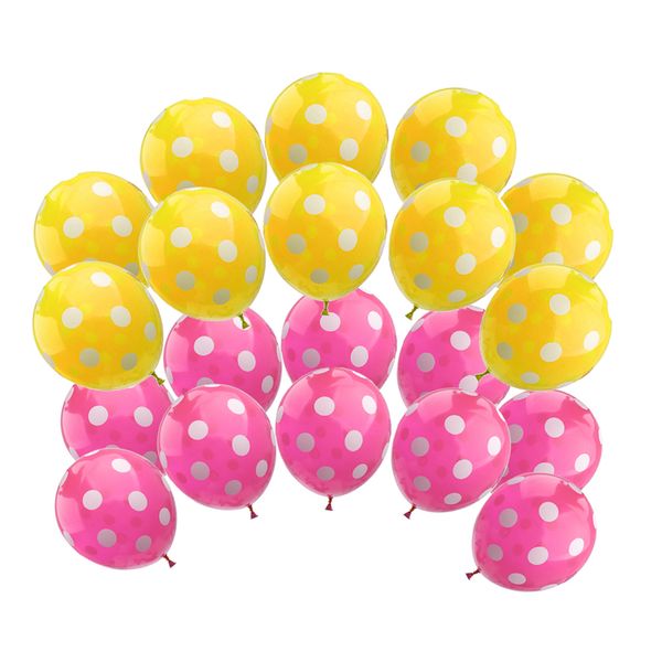 pack of 20 latex helium dots balloon wedding birthday party decor yellow+pink 12 inch
pack of 20 latex helium dots balloon wedding birthday party decor yellow+pink 12 inch