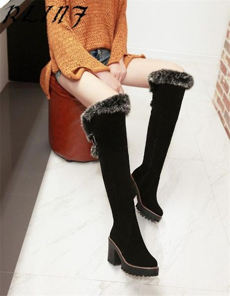 rlinf long tube elastic boots 2020 autumn and winter new suede over the knees fur flat bottom increased women's shoes, Black
rlinf long tube elastic boots 2020 autumn and winter new suede over the knees fur flat bottom increased women's shoes, Black