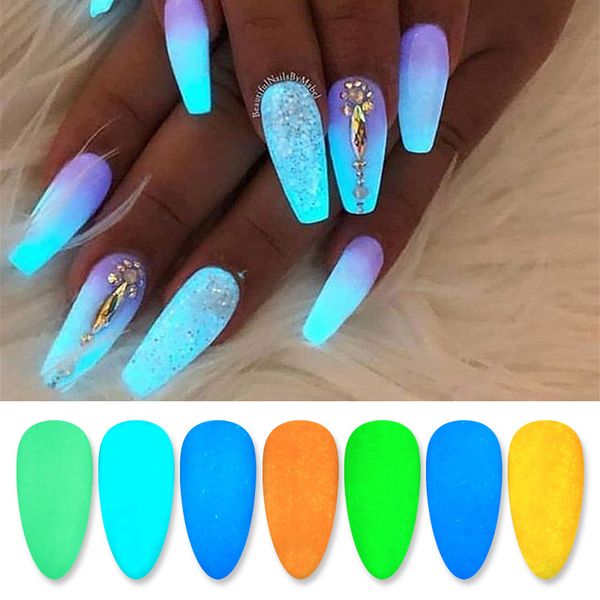 12 grids/pc nail art luminous bule pink nail series powder polish flakes fluorenscence glitters arts diy ornaments, Silver;gold
12 grids/pc nail art luminous bule pink nail series powder polish flakes fluorenscence glitters arts diy ornaments, Silver;gold