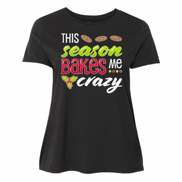 inktastic this season bakes me crazy-christmas humor women's plus size t-shirt new funny tee shirt
inktastic this season bakes me crazy-christmas humor women's plus size t-shirt new funny tee shirt