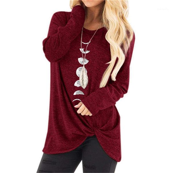 сыпучего knotted подол длинных рукава crew neck пуловер футболка мода женских тис moon печатных женщины дизайнер tshirts casual, White
сыпучего knotted подол длинных рукава crew neck пуловер футболка мода женских тис moon печатных женщины дизайнер tshirts casual, White