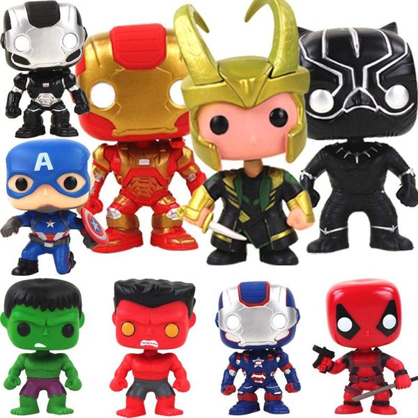 q version the avengers superhero iron man the hulk deadpool loki captain america black panther red hulk figure toy
q version the avengers superhero iron man the hulk deadpool loki captain america black panther red hulk figure toy