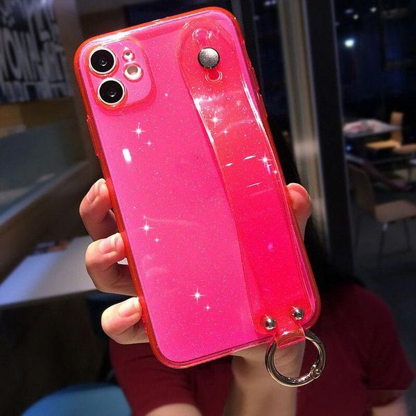 luxury case for iphone 11 x xr xs max 8 7 plus shiny glitter powder fluorescent soft tpu wrist strap stand transparent protection back cover
luxury case for iphone 11 x xr xs max 8 7 plus shiny glitter powder fluorescent soft tpu wrist strap stand transparent protection back cover