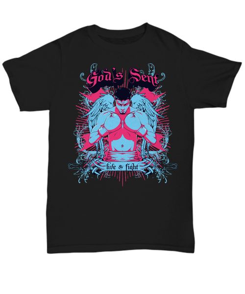 2019 100% cotton god's sent live and fight - graphic t-shirt - tee summer tee shirt summer tee shirt
2019 100% cotton god's sent live and fight - graphic t-shirt - tee summer tee shirt summer tee shirt