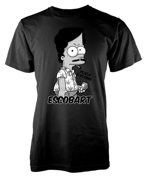 pablo escobar bart mashup escobart tshirt tee shirt custom print