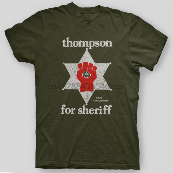 2019 new men hunter s thompson sheriff fear loathing gonzo t-shirt sizes s-5x summer fashion
2019 new men hunter s thompson sheriff fear loathing gonzo t-shirt sizes s-5x summer fashion