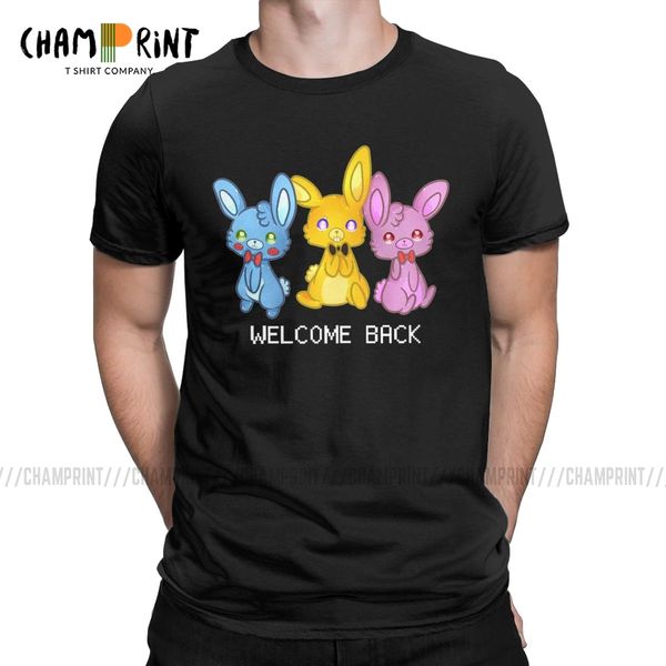 fun five nights at freddy's 3 welcome back t-shirts for men o neck cotton t shirt short sleeve tees printed clothing
fun five nights at freddy's 3 welcome back t-shirts for men o neck cotton t shirt short sleeve tees printed clothing
