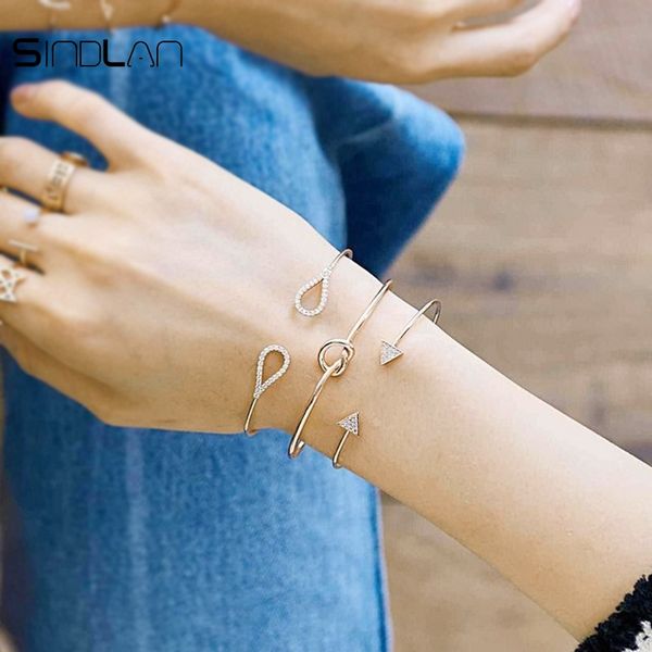 bangle sindlan bracelet fashion jewelry 3pcs / set charm crystal geometric triangle twisted knot simple vintage for women, Black
bangle sindlan bracelet fashion jewelry 3pcs / set charm crystal geometric triangle twisted knot simple vintage for women, Black