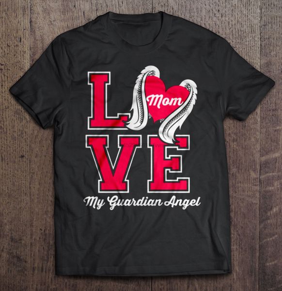 men t shirt love mom my guardian angel women t-shirt