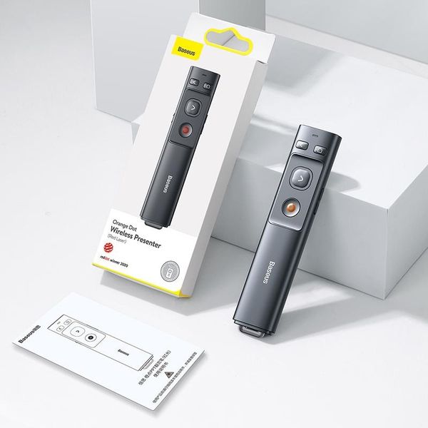 baseus presenter wireless laser pointer 2.4ghz remote controller for mac win projector powerpoint presenter presentation pen ppt
baseus presenter wireless laser pointer 2.4ghz remote controller for mac win projector powerpoint presenter presentation pen ppt