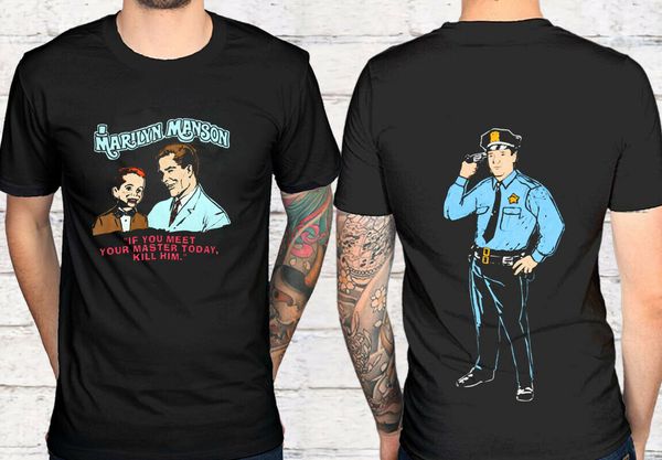 marilyn manson 1996 meet your master, kill him t shirt tee 100% cotton 2 side print men t shirt summer
marilyn manson 1996 meet your master, kill him t shirt tee 100% cotton 2 side print men t shirt summer