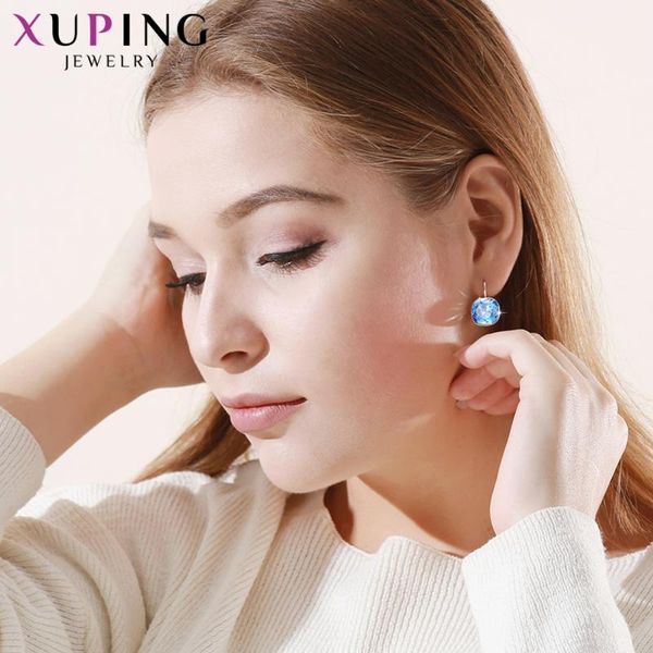 xuping luxury rhodium color plated earrings valentine's gifts crystals from colorful for women gifts m47/48/49-xe2115, Silver
xuping luxury rhodium color plated earrings valentine's gifts crystals from colorful for women gifts m47/48/49-xe2115, Silver