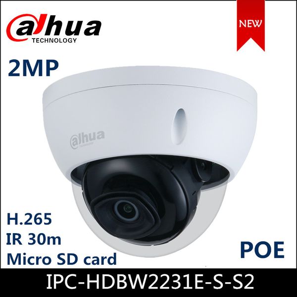 2MP POE IP Camera Support Motion detection,H.265+ WDR IP Security Dome Camera Outdoor IP67 ONVIF IPC-HDBW2231E-S-S2
2MP POE IP Camera Support Motion detection,H.265+ WDR IP Security Dome Camera Outdoor IP67 ONVIF IPC-HDBW2231E-S-S2