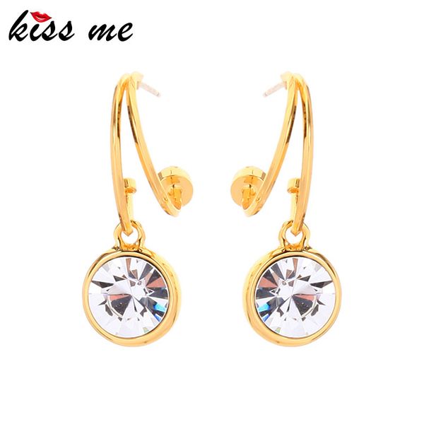 dangle & chandelier kissme contracted design crystal drop earrings for women gifts two-color environmentally-friendly alloy fashion jewelry, Silver
dangle & chandelier kissme contracted design crystal drop earrings for women gifts two-color environmentally-friendly alloy fashion jewelry, Silver