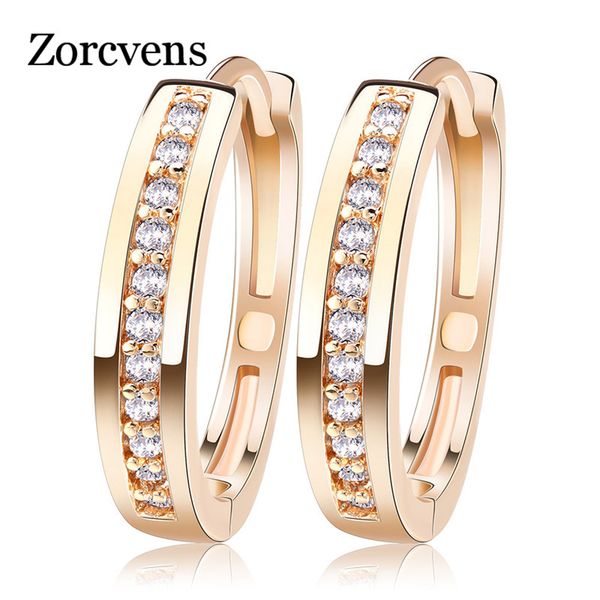 zorcvens cute romantic style earrings jewelry gold -color paved with cubic zircon hoop earrings for women, Golden;silver
zorcvens cute romantic style earrings jewelry gold -color paved with cubic zircon hoop earrings for women, Golden;silver