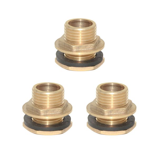 3pcs/pack solid brass npt 1/2'' water tank hose tube connector cistern pipe fittings joiner dn15
3pcs/pack solid brass npt 1/2'' water tank hose tube connector cistern pipe fittings joiner dn15