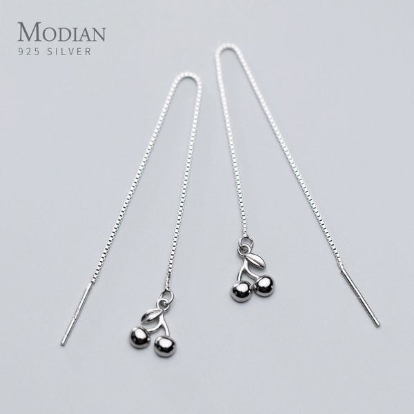 modian simple lovely little cherry dangle earring for women sterling silver 925 chain fruit drop earring fine jewelry 2020 new, Golden;silver
modian simple lovely little cherry dangle earring for women sterling silver 925 chain fruit drop earring fine jewelry 2020 new, Golden;silver