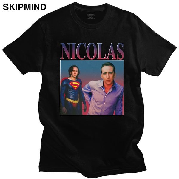 vintage nicolas cage t shirt men short sleeved 100% cotton tshirt fashion tee casual superhero fans t-shirt gift idea merch
vintage nicolas cage t shirt men short sleeved 100% cotton tshirt fashion tee casual superhero fans t-shirt gift idea merch