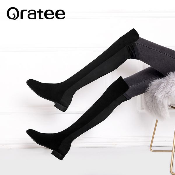plus size 33-43 women over knee knight low heel boots zipper high heel boots winter with plush fur botas women footwears, Black
plus size 33-43 women over knee knight low heel boots zipper high heel boots winter with plush fur botas women footwears, Black