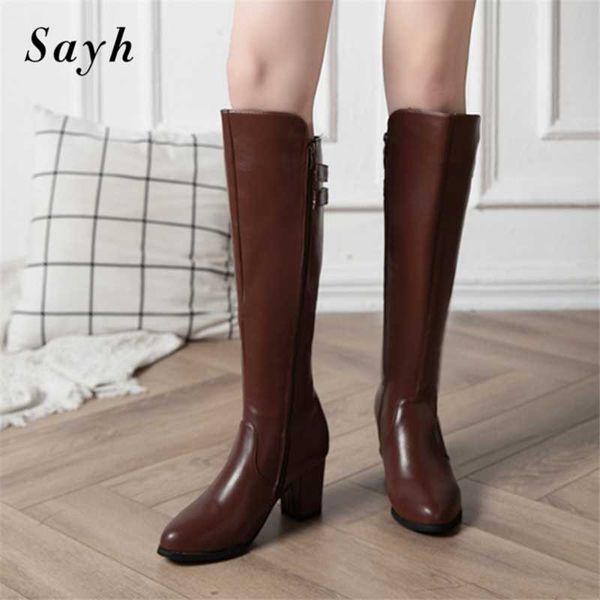 boots 2021 autumn/winter knee high heel shoes fashion thick metal belt buckle pointy casual riding, Black
boots 2021 autumn/winter knee high heel shoes fashion thick metal belt buckle pointy casual riding, Black