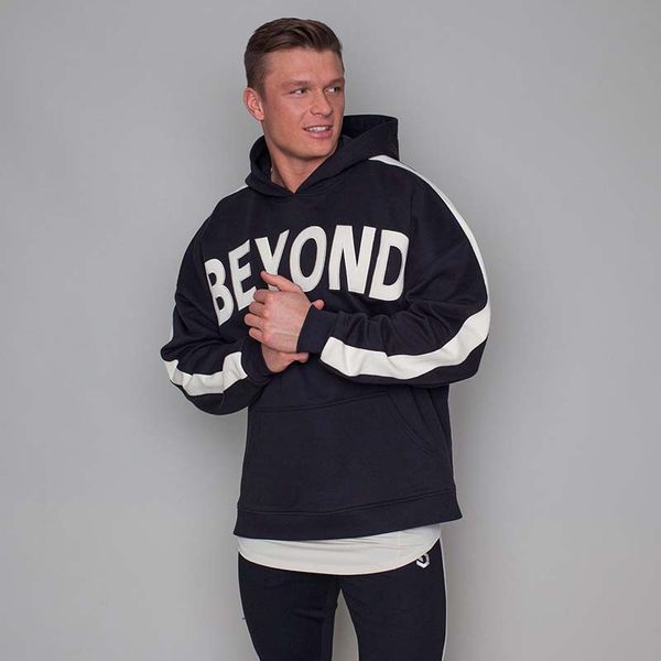 2020 new wave designer spring and autumn men's european and american loose sports casual jacket hooded hooded long sleeve sweater, Black
2020 new wave designer spring and autumn men's european and american loose sports casual jacket hooded hooded long sleeve sweater, Black