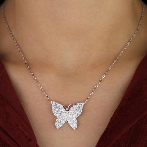 mirco pave cz butterfly necklaces & pendants for women cute mirco crystal necklace link chain fashion wedding jewelry, Golden;silver
mirco pave cz butterfly necklaces & pendants for women cute mirco crystal necklace link chain fashion wedding jewelry, Golden;silver