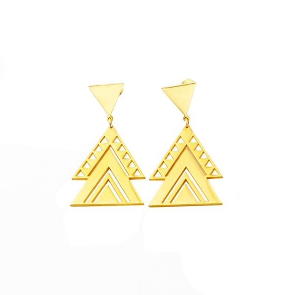 dangle & chandelier hollow tattoo multiple triangle chevron drop earring for women stainless steel dainty jewelry gold silver color brincos
dangle & chandelier hollow tattoo multiple triangle chevron drop earring for women stainless steel dainty jewelry gold silver color brincos