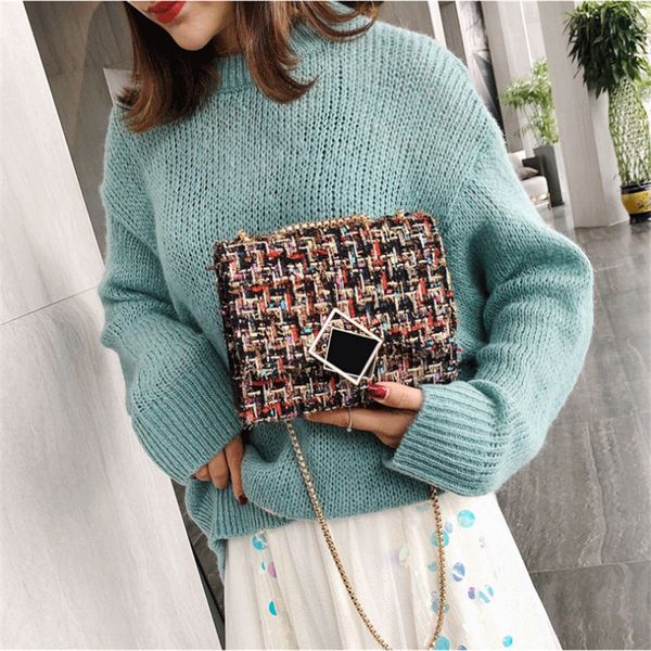 luxury chains women bags bag tide chain single shoulder small square handbags sac a main femme de marque luxe
luxury chains women bags bag tide chain single shoulder small square handbags sac a main femme de marque luxe