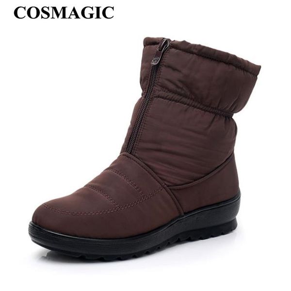 boots cosmagic 2021 winter women non-slip ankle snow soft sole keep warm waterproof plush inside zip fur short botas mujer, Black
boots cosmagic 2021 winter women non-slip ankle snow soft sole keep warm waterproof plush inside zip fur short botas mujer, Black