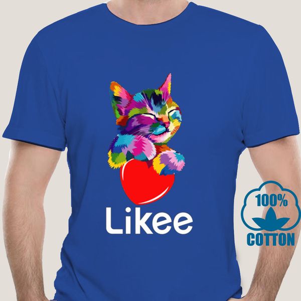 0195a мужские likee app футболка likee сердце cat рубашка 2020 прохладный майка fun майка унисекс хлопок одежда
0195a мужские likee app футболка likee сердце cat рубашка 2020 прохладный майка fun майка унисекс хлопок одежда