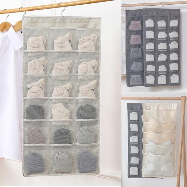 wall hanging storage bag double sided storage bag socks underwear bra breathable mesh for wardrobe bedroom home essential
wall hanging storage bag double sided storage bag socks underwear bra breathable mesh for wardrobe bedroom home essential