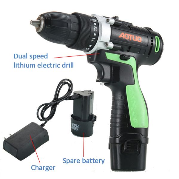 12v screwdriver electric hand drill battery rechargeable electric hammer drill screwdriver household tool
12v screwdriver electric hand drill battery rechargeable electric hammer drill screwdriver household tool